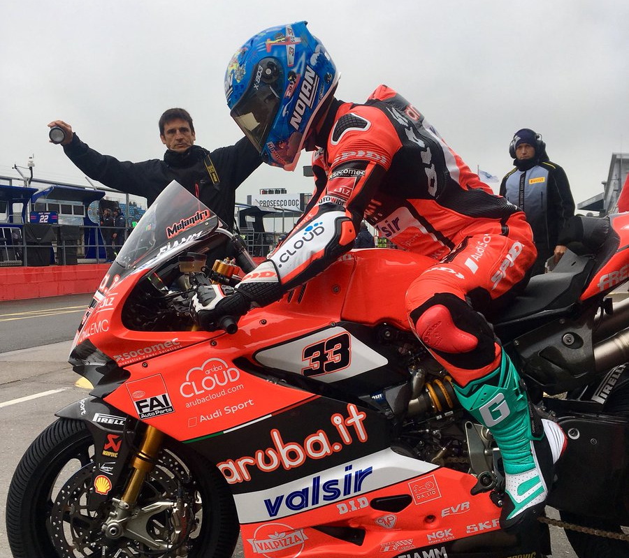 Марко Меландри оказался удачливей всех коллег по Ducati