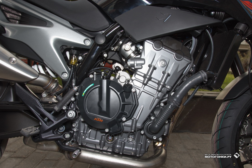 Совершенно новый мотор KTM 790 Duke