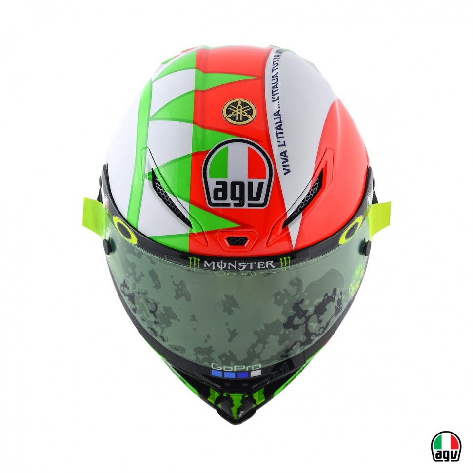 Шлем Валентино Росси для Гран-При Италии 2018: Италия - наше все!