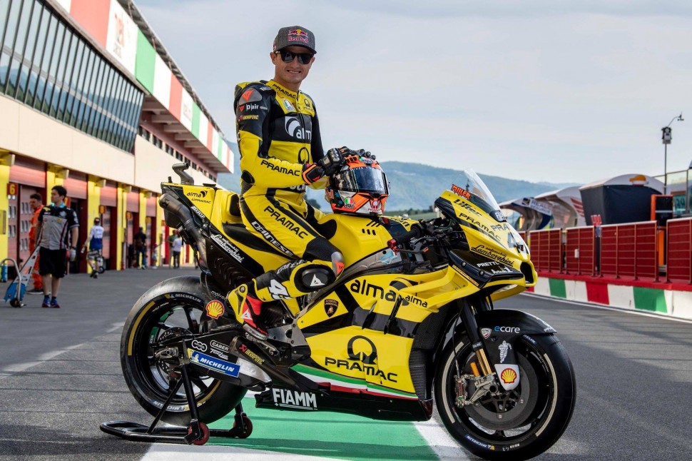 Ducati Джека Миллера: желтенький с черным