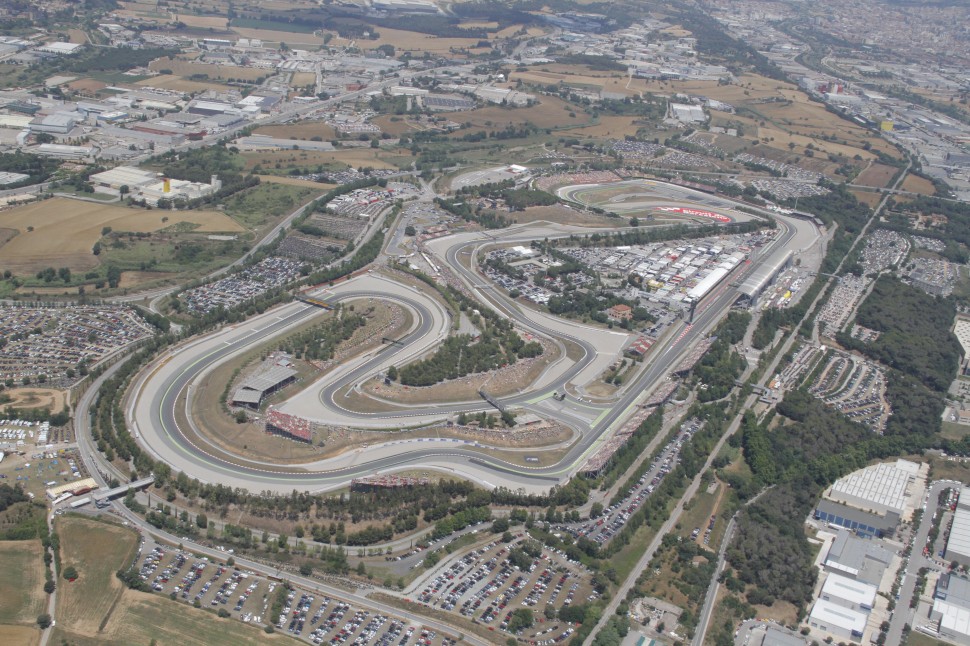 Новая схема Circuit de Barcelona-Catalunya для MotoGP