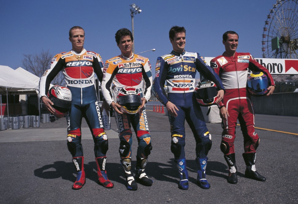 Звезды Мото Гран-При 90-х: Жибернау, Кривье, Чека и Борха