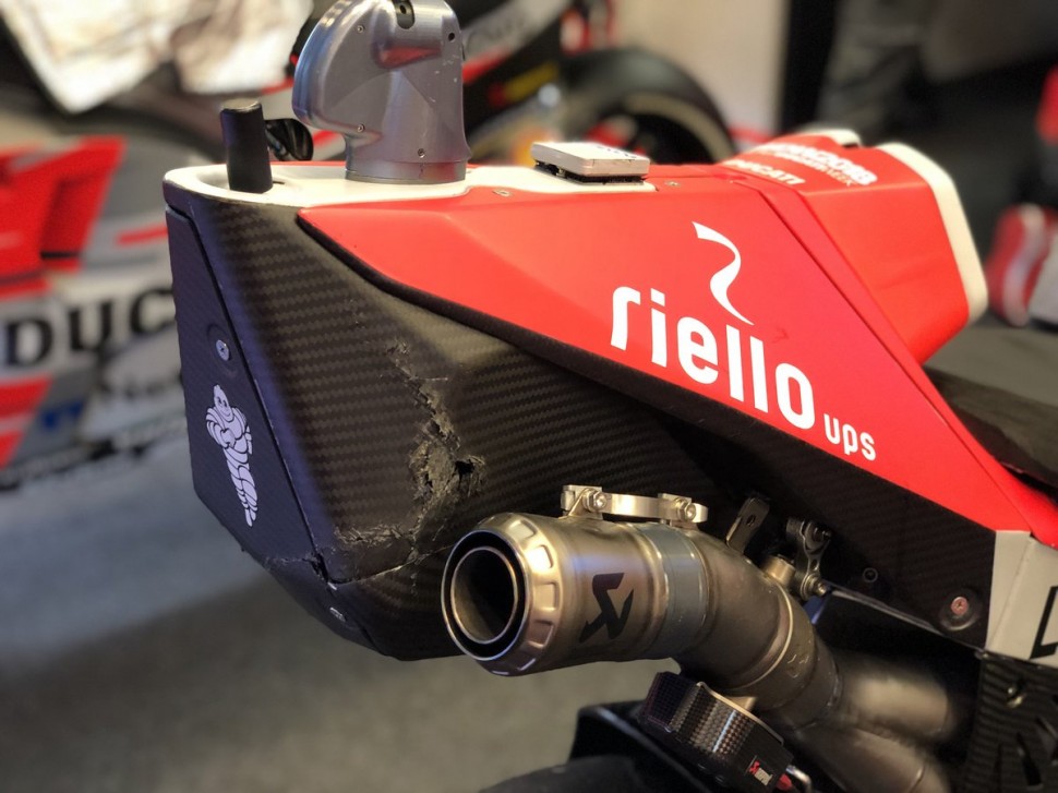 Результаты столкновения Росси и Лоренцо: что же внутри черного ящика Ducati? Пока непонятно
