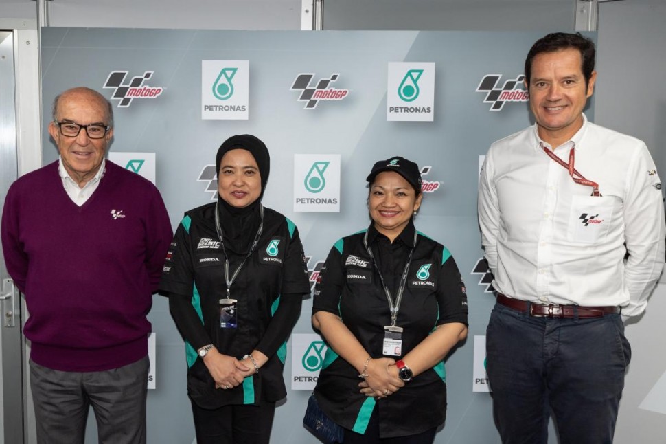 Анонс подписания 3-летнего контракта о партнерстве между Dorna и Petronas