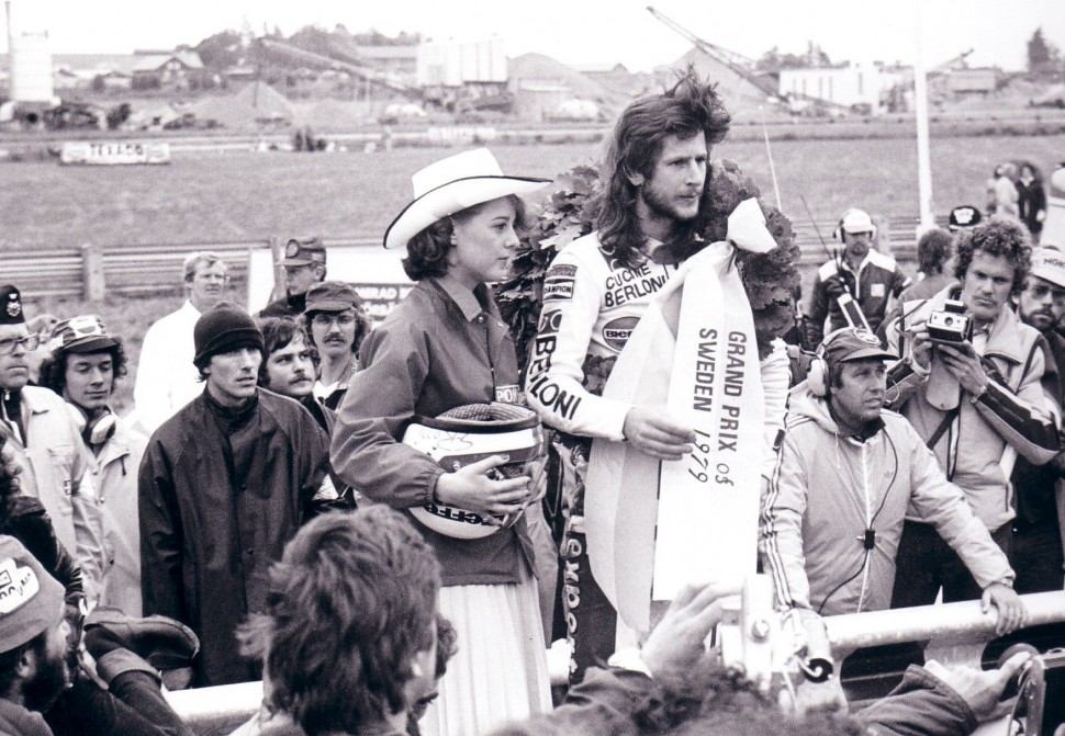 Грациано Росси, победитель Гран-При Швеции, GP250 (22 июля 1979)