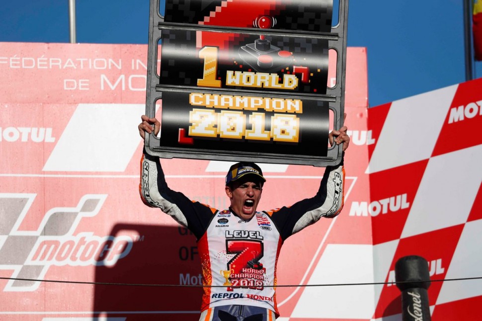 Марк Маркес - чемпион MotoGP 2018 года