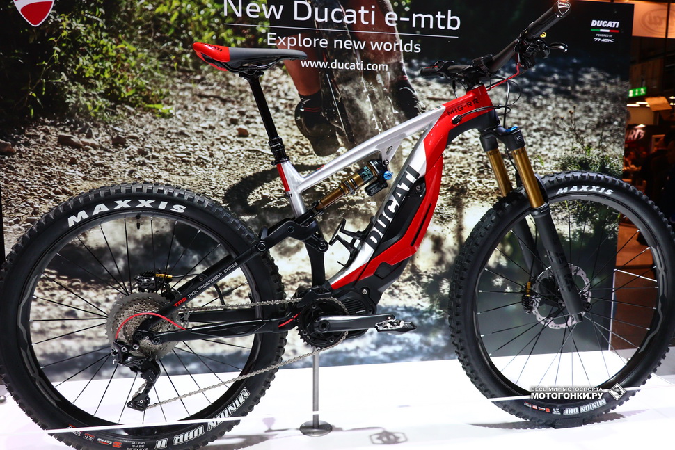 Ducati MIG-RR - новый партнерский e-mtb на электротяге от Thok