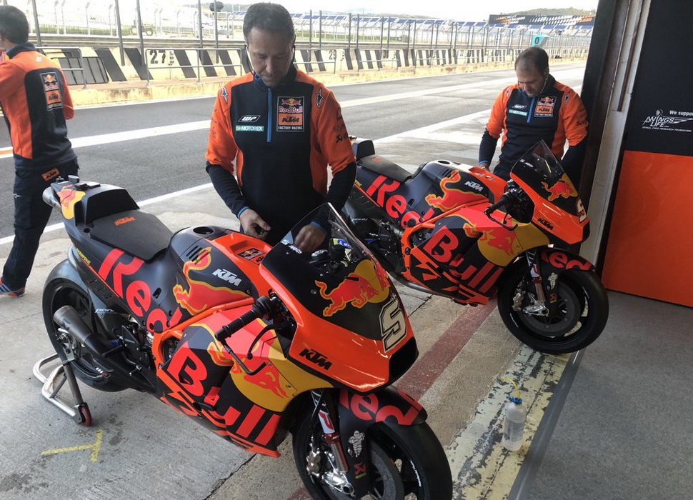 Red Bull KTM Factory Racing MotoGP готовит RC16 для своего новобранца Жоана Зарко