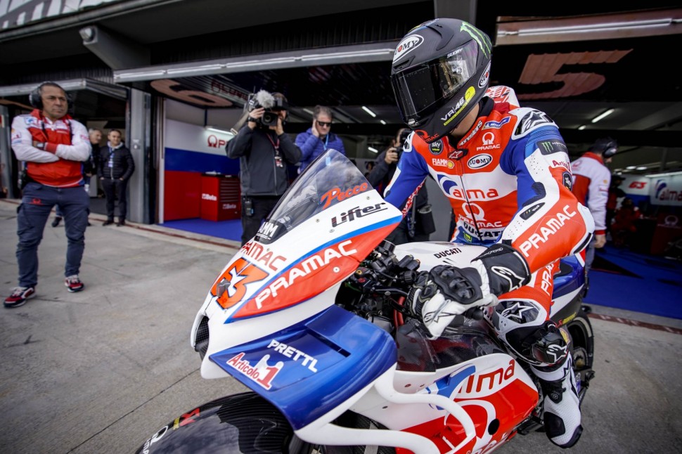 Франческо Баньяя выходит на Time Attack в среду, тесты IRTA MotoGP