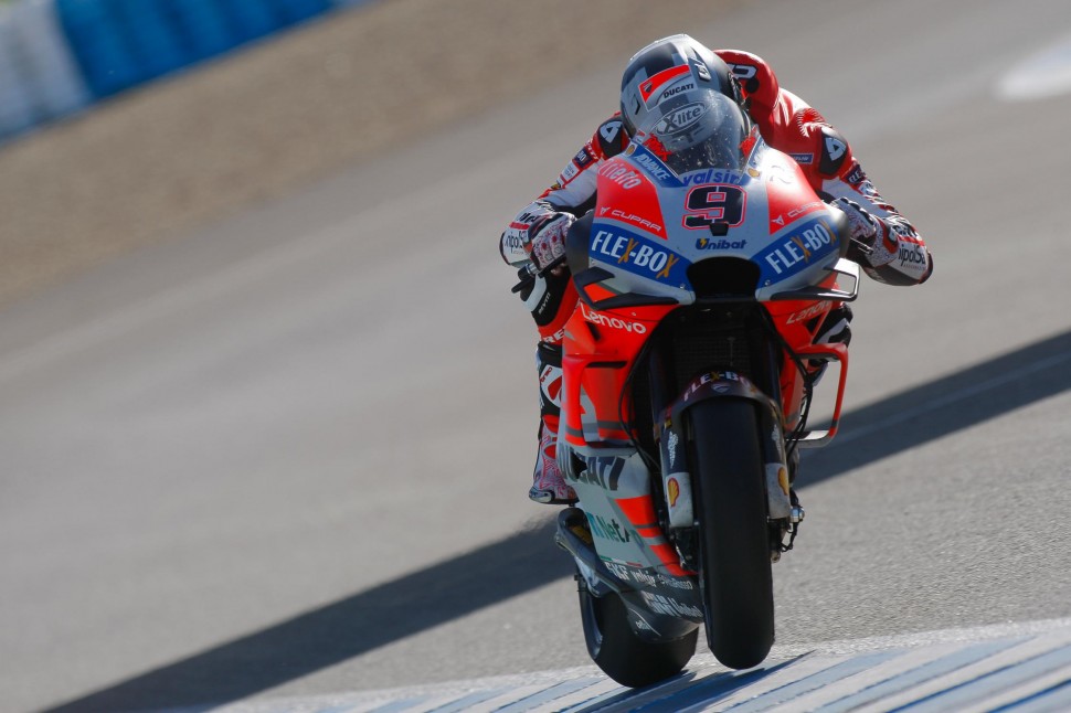 Данило Петруччи возглавил тесты MotoGP в Хересе