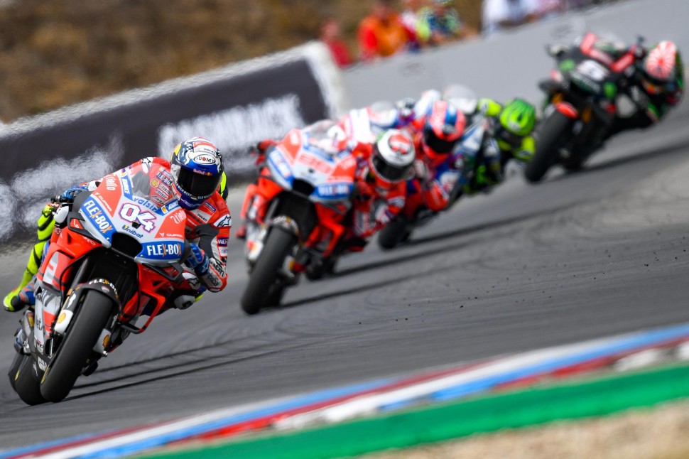 Битва за Брно: самый близки финиш в истории MotoGP