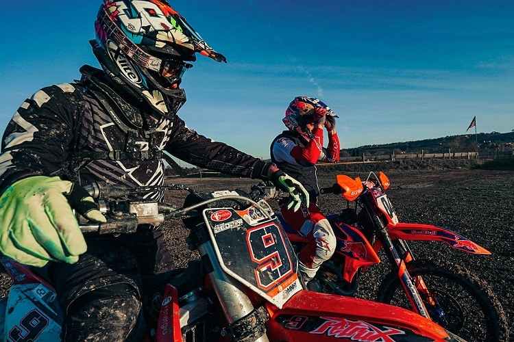Довициозо и Петруччи - новые партнеры по Team Ducati MotoGP в гостях на Гоночном Ранчо VR46