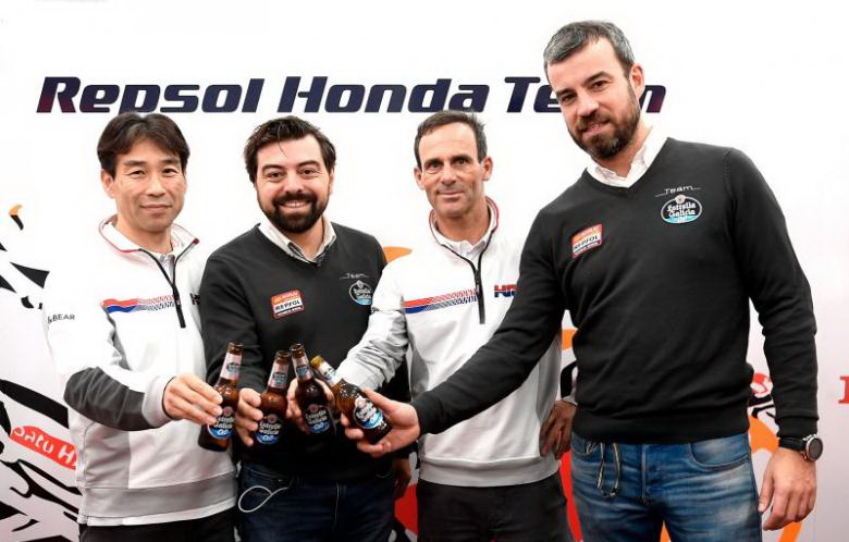 Honda Racing продлила контракт с Monlau и Estrella Galicia 0,0 еще на 2 года