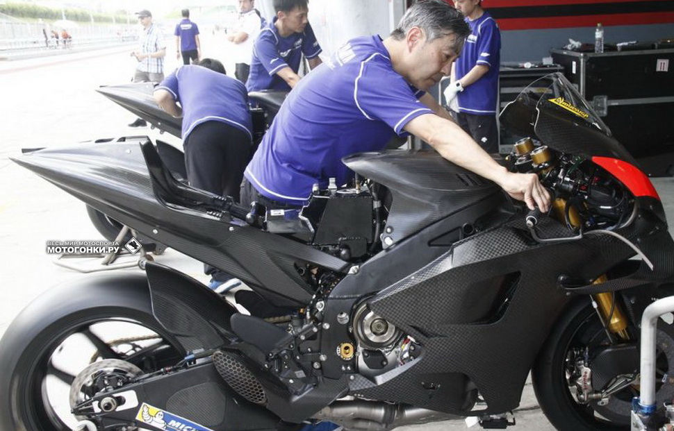 Сезон еще не начался, а эволюционная версия Yamaha YZR-M1 уже в работе