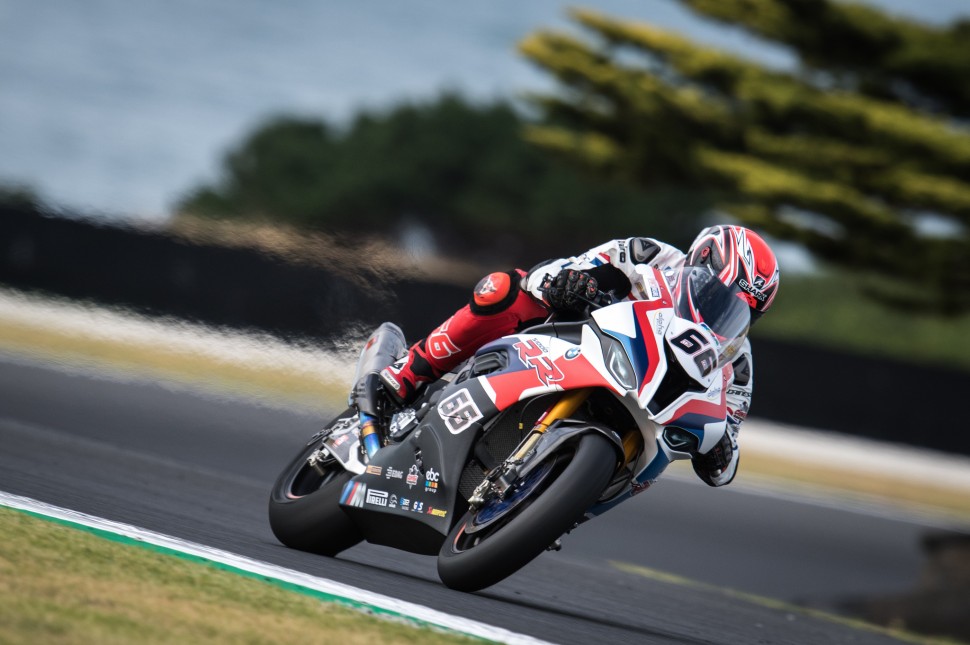 BMW Motorrad Motosport: Том Сайкс на 2-й строчке по итогам тестов WSBK в Австралии