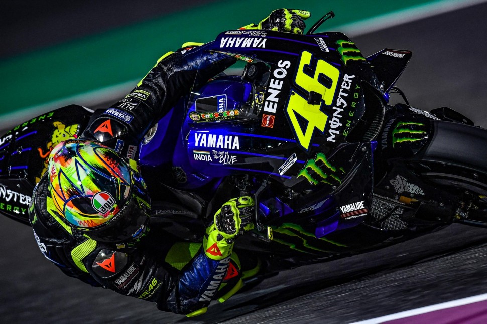 Валентино Росси на 5-й позиции: Yamaha шлифует сетап для Гран-При Катара