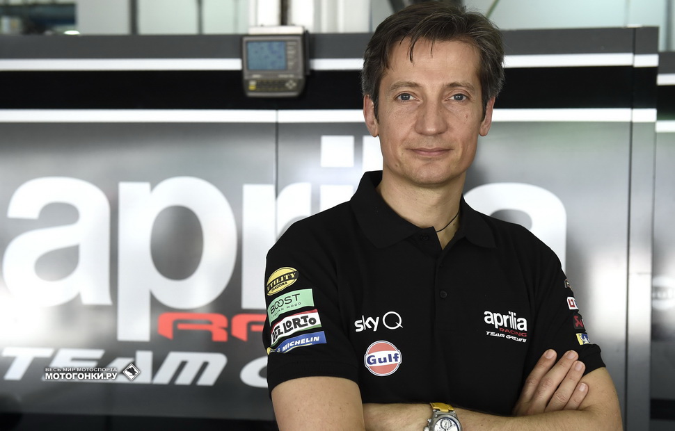 Массимо Ривола, босс Aprilia Racing