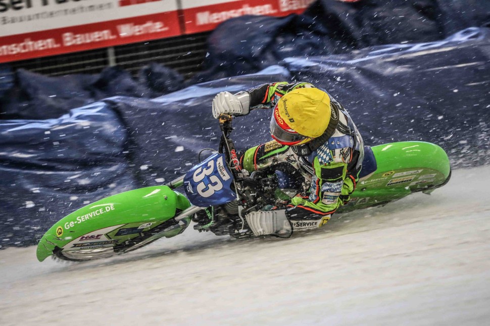 Йоганн Вебер стал сильнейшим европейцем баварского раунда FIM Ice Speedway Gladiators