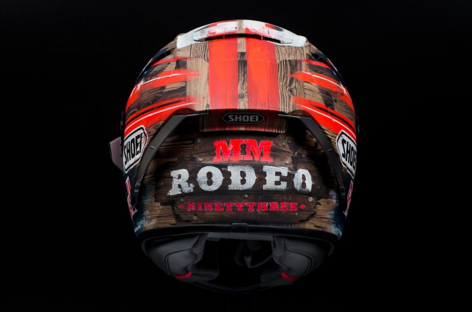 Новый шлем Shoei Marc Marquez RODEO NINETYTHREE 2019