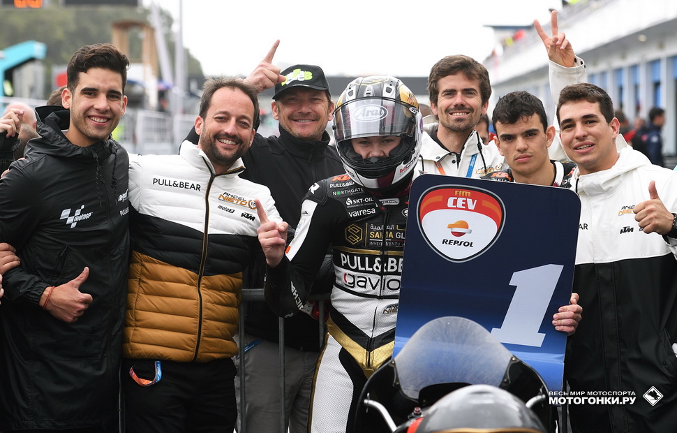 Барри Балтус выиграл первую гонку сезона CEV Moto3 в Эшториле