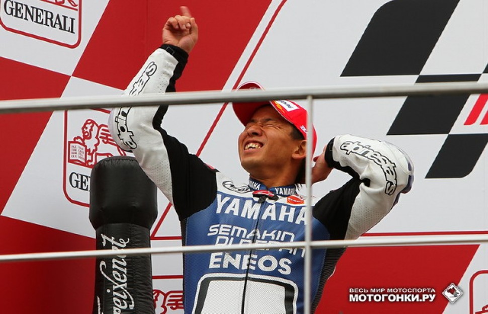 Катсуаки Накасуга, 2 место, Гран-При Валенсии 2012 года, MotoGP