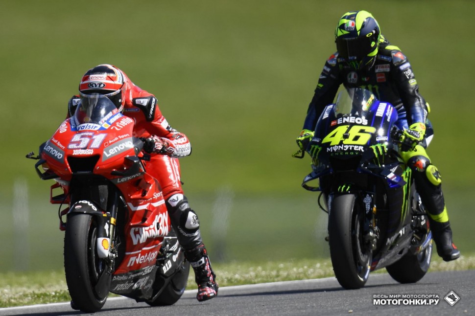 Валентино Росси: Ducati отлично справились... потому что делали шаги побольше, побыстрее и были смелее