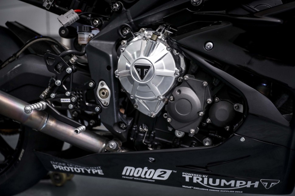 Двигатель Triumph Moto2 Daytona 765 Limited Edition