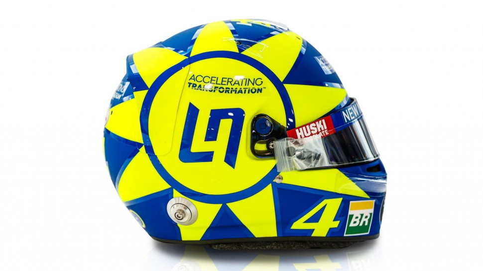 Шлем The Doctor, в котором Ландо Норрис выйдет на старт Гран-При Италии по Формуле-1 в Монце на этой неделе