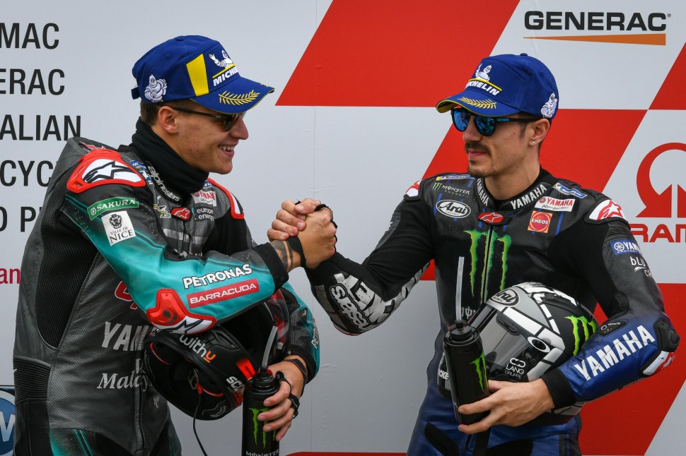 Виньялес и Куартараро встретились на заглавной линии решетки на Гран-При Австралии