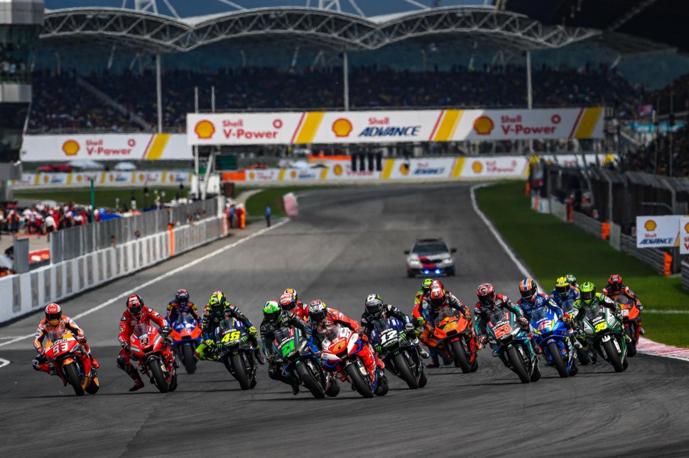 Старт Гран-при Малайзии по MotoGP