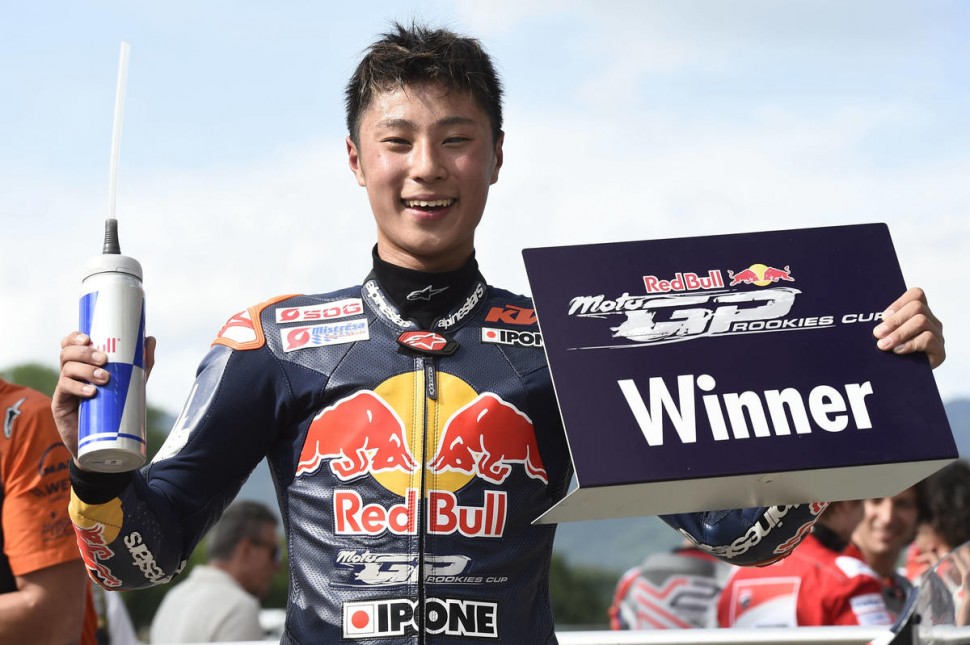 Юки Кунии, новобранец Moto3 с заводским контрактом Honda