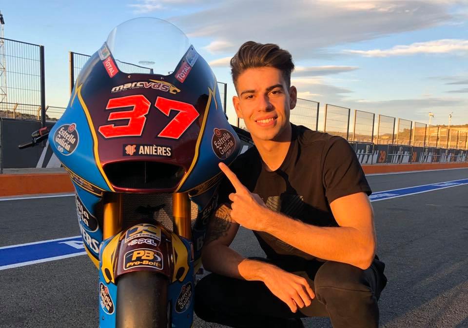 Августо Фернандес назван пилотом Marc VDS в Moto2