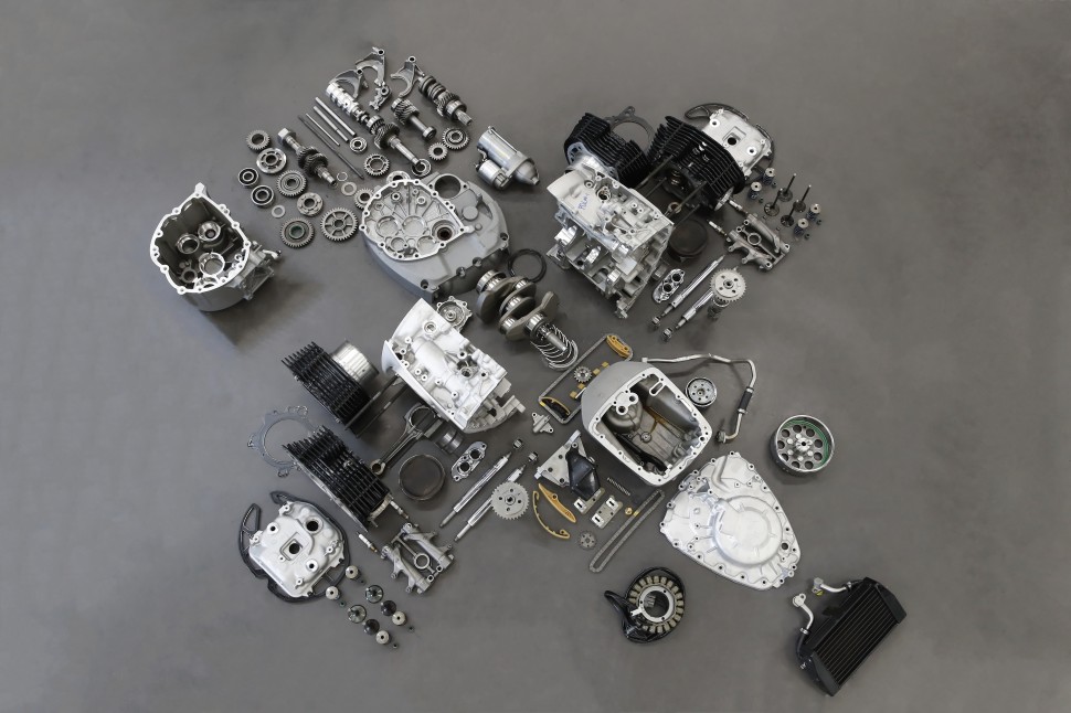 Двигатель BMW R 18 в деталях