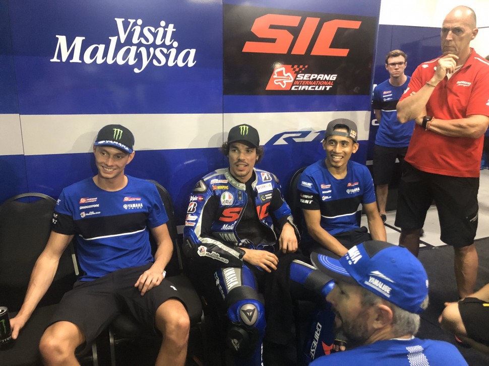 Yamaha Sepang Racing довольная итогами квалификации - они на поул-позиции!