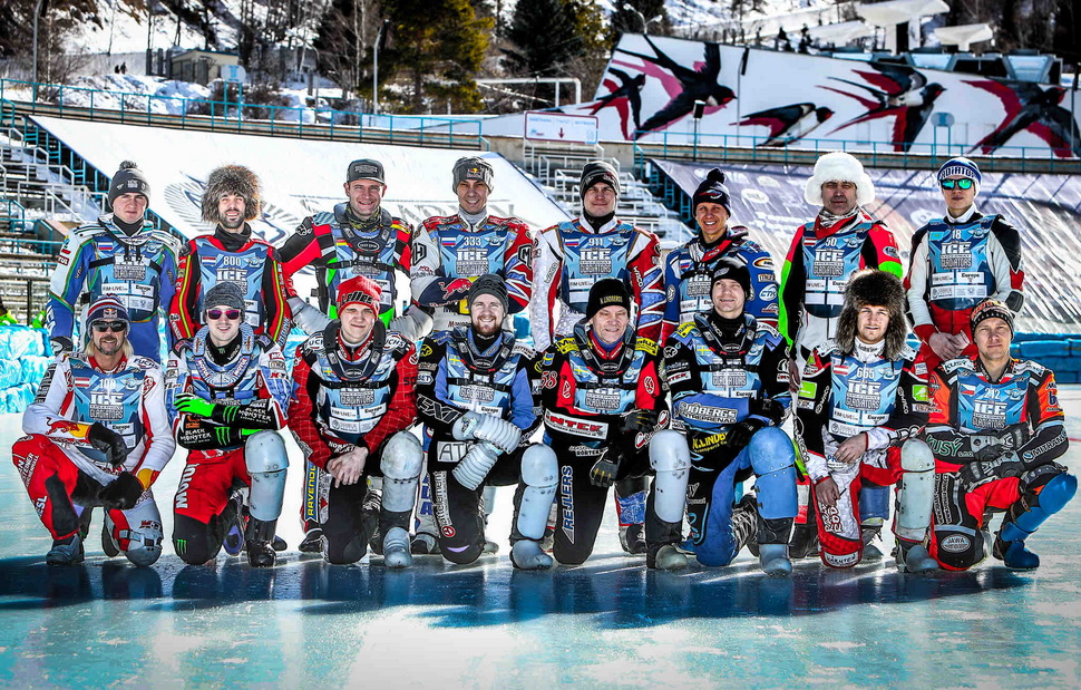Участники FIM Ice Speedway Gladiators 2020