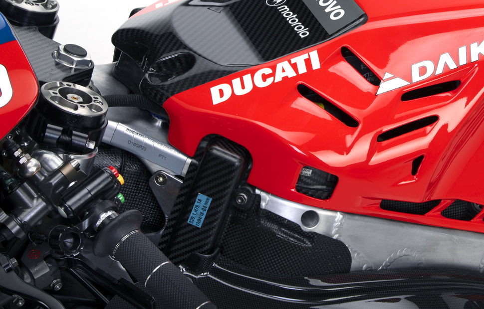 Ducati Desmosedici GP20, представленный на презентации 23 января 2020 года