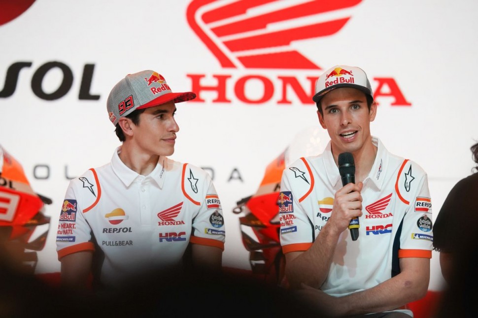 Марк Маркес и Алекс Маркес, напарники по Repsol Honda MotoGP