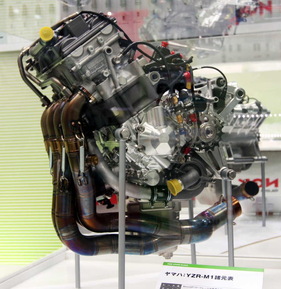 Двигатель Yamaha YZR-M1 800 куб.см. (2008)