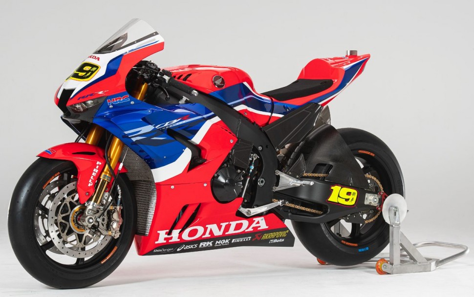 Официальные цвета Team HRC Honda CBR1000RR-R Fireblade SP (2020)