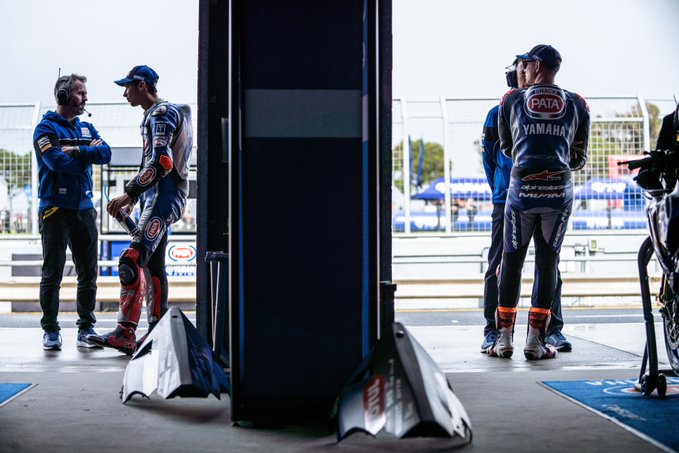 Напарники по PATA Yamaha выглядят полностью готовыми к борьбе за первый Superpole и гонку