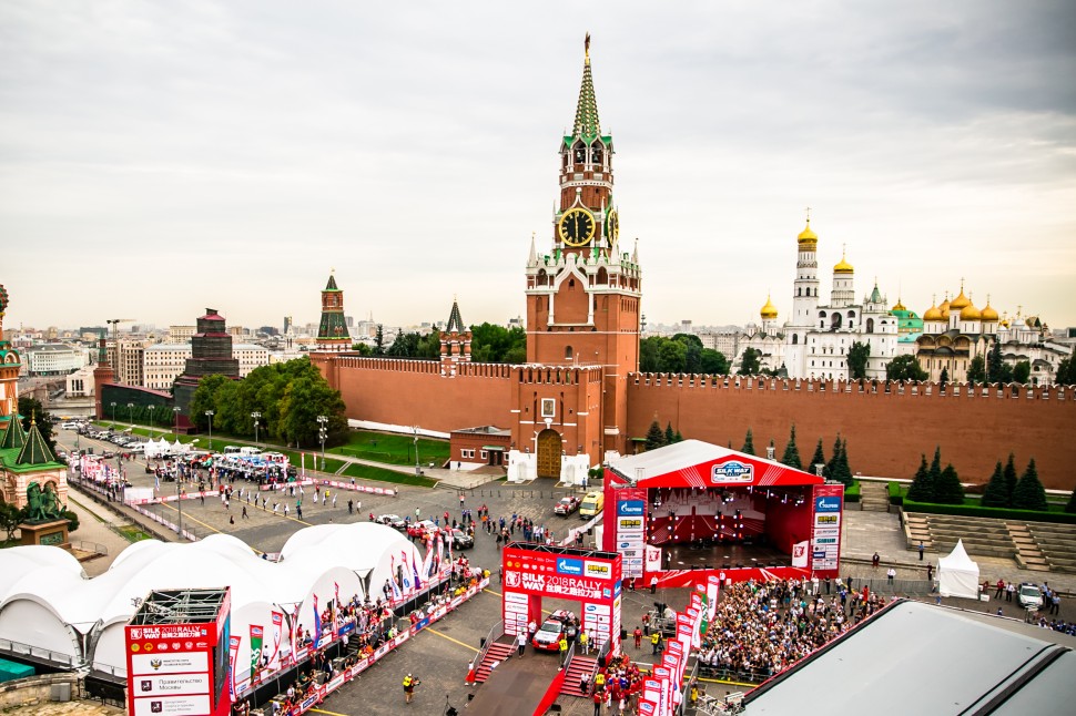 Старт гонки будет дан на Красной Площади в Москве
