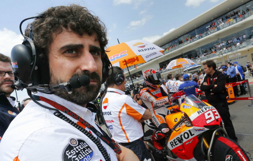 Санти Эрнандес, шеф команды Марка Маркеса в Repsol Honda - самый высооплачиваемый crew chief в MotoGP
