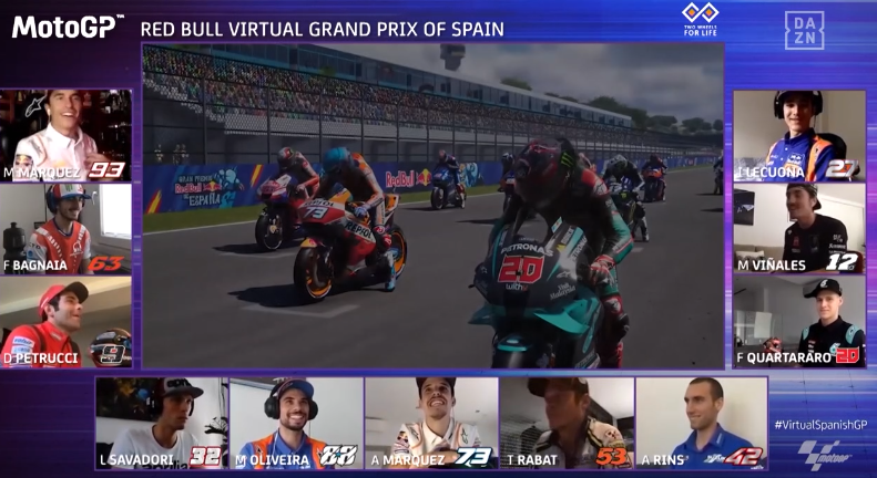 Red Bull Virtual Grand Prix of Spain, MotoGP
