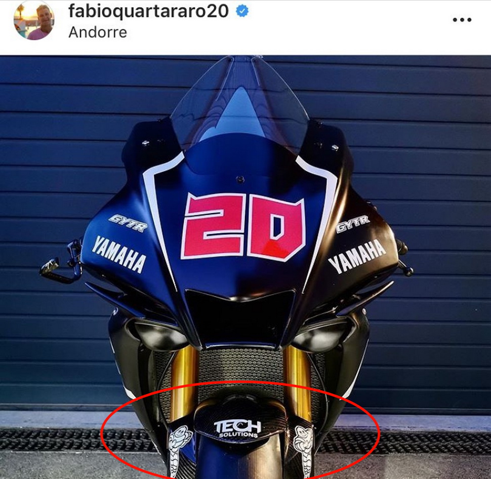 Что же не так с мотоциклом Фабио Куартараро?
