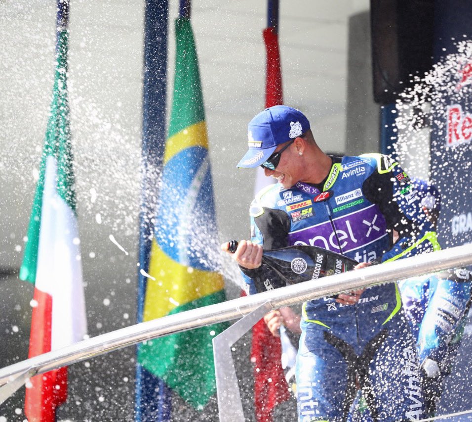 Гимн Бразилии над Circutio de Jerez - Эрик Гранадо выиграл Гран-При Испании в MotoE