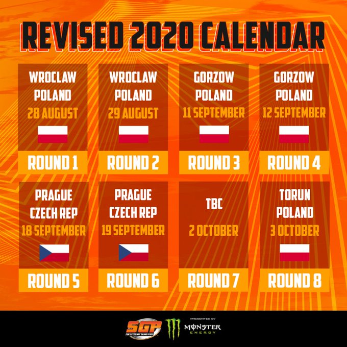 Новая версия календаря SpeedwayGP 2020