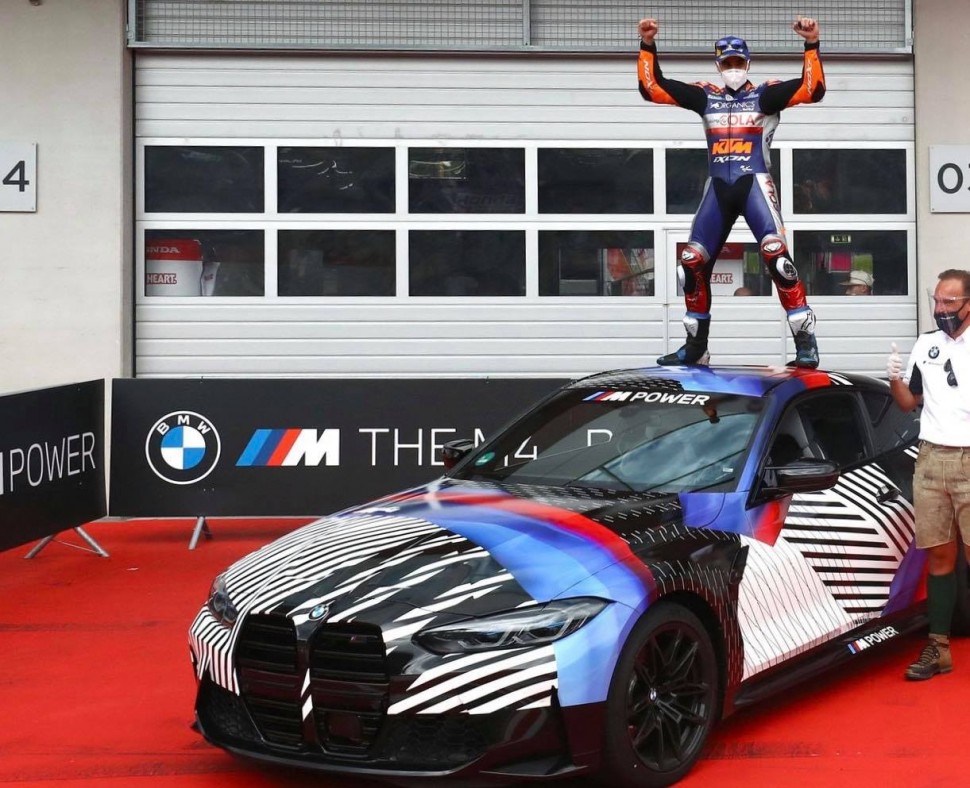 Победитель Гран-При Штирии - Мигель Оливера выиграл в качестве бонуса новейший BMW M4 Coupe