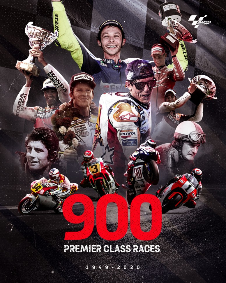 Официальный плакат #MotoGP900