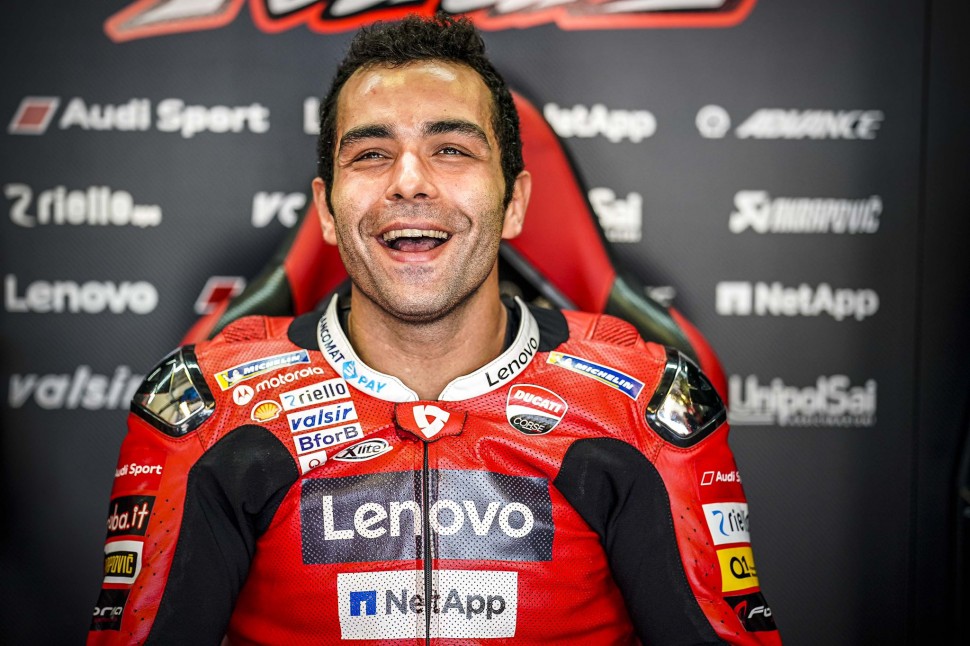 Данило Петруччи, наконец, улыбается - впервые с начала сезона 2020 года