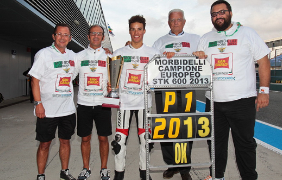 Франко Морбиделли, чемпион FIM Superstock-600 2013 года - Портимао